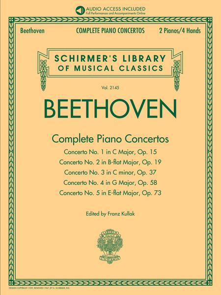 Beethoven: Complete Piano Concertos