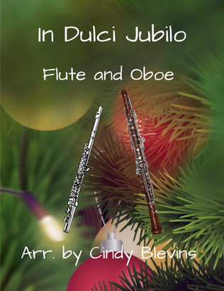 Book cover for In Dulci Jubilo, for Flute and Oboe Duet
