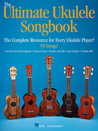 Book cover for The Ultimate Ukulele Songbook