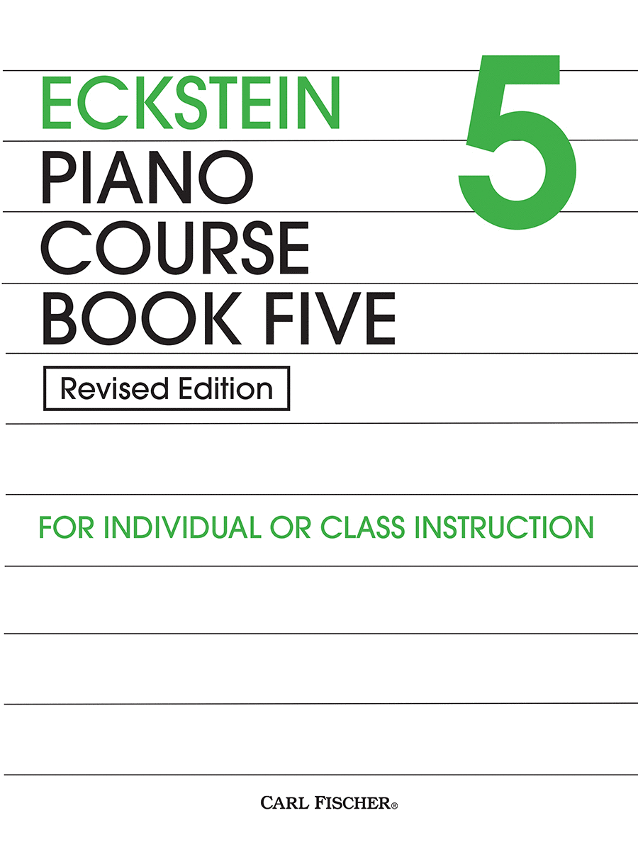 Eckstein Piano Course Book Five