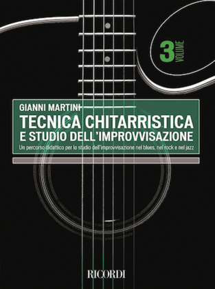 Book cover for Tecnica Chitarristica E Studio Dell'improvvisazione - Vol. Iii