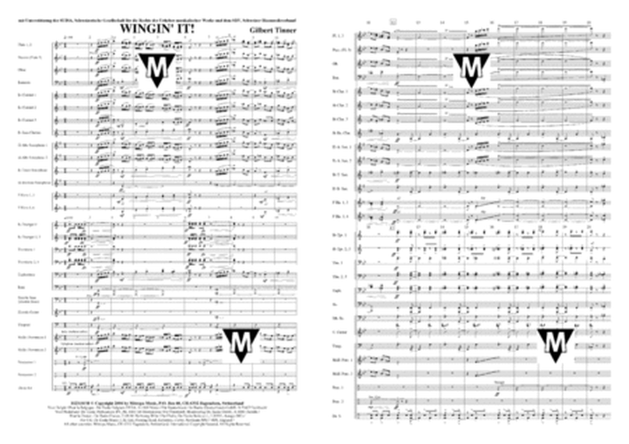 Wingin' It! Concert Band - Sheet Music