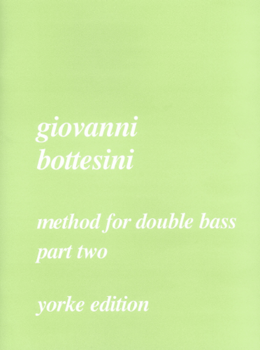 Method for Double Bass Part 2