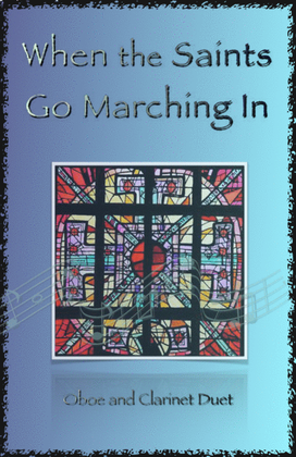 Book cover for When the Saints Go Marching In, Gospel Song for Oboe and Clarinet Duet