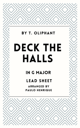 Book cover for Deck the Halls - Lead Sheet - G major