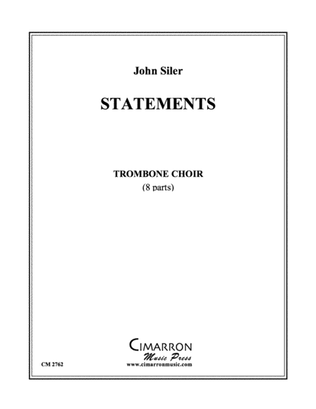 Book cover for Statements