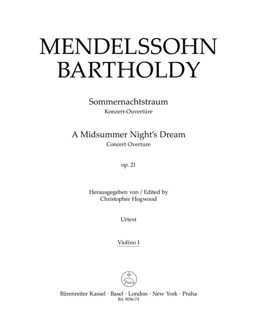 A Midsummer Nights Dream op. 21