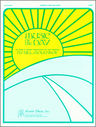 Book cover for Music Of The Day (Book with MP3s)