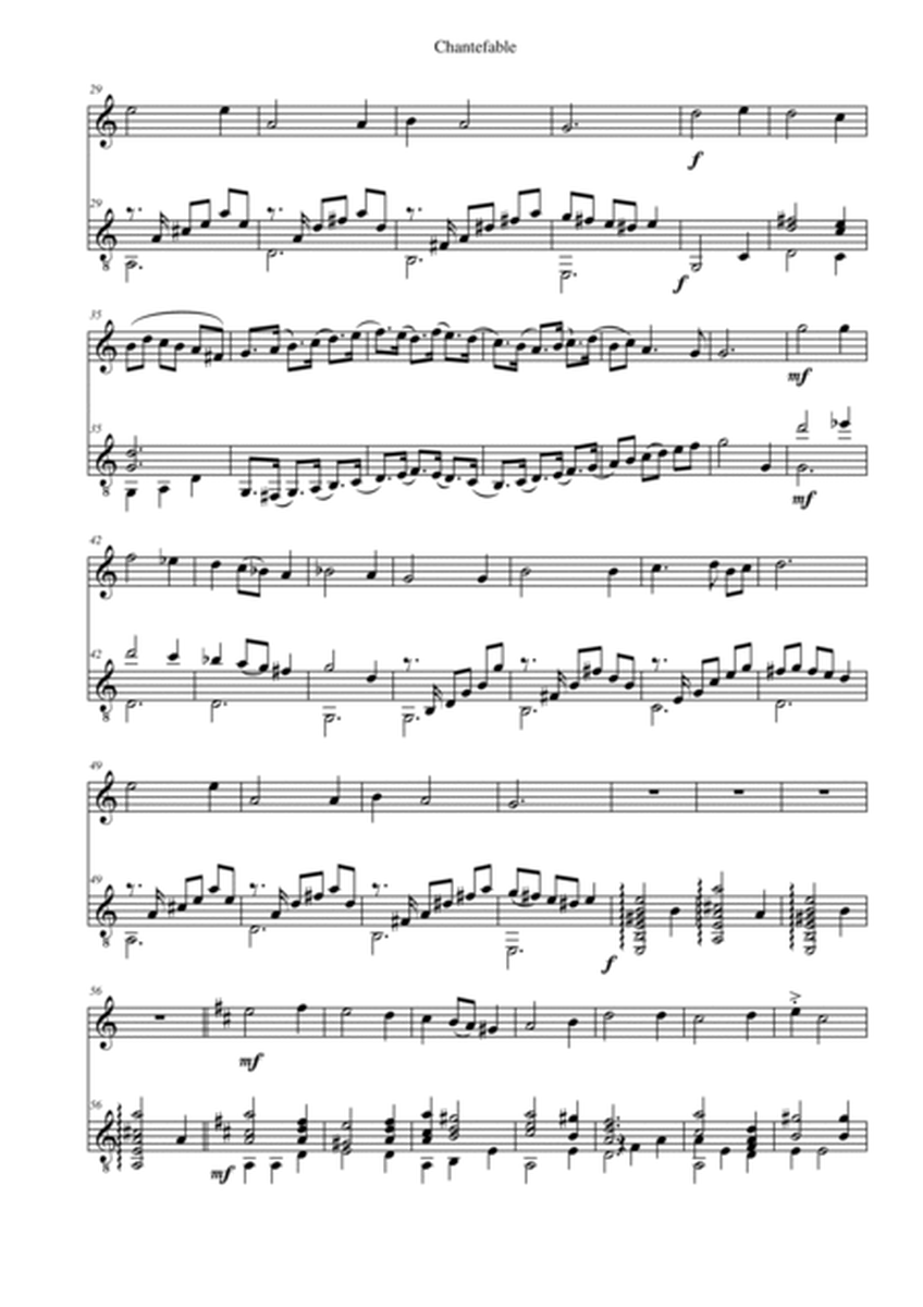 Chantefable of Aucassin and Nicolette - for flute and guitar image number null