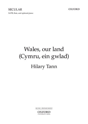 Book cover for Wales, our land (Cymru, ein gwlad)