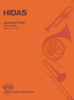 Book cover for Quartettino For Two Trumpets And Two Trombones