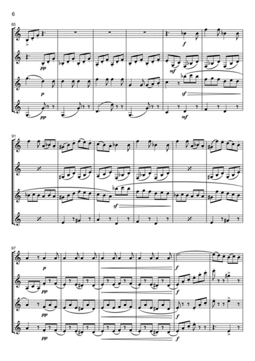 LA DANZA - Gioachino Rossini | Clarinet Quartet image number null