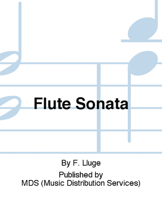 Book cover for Flute Sonata