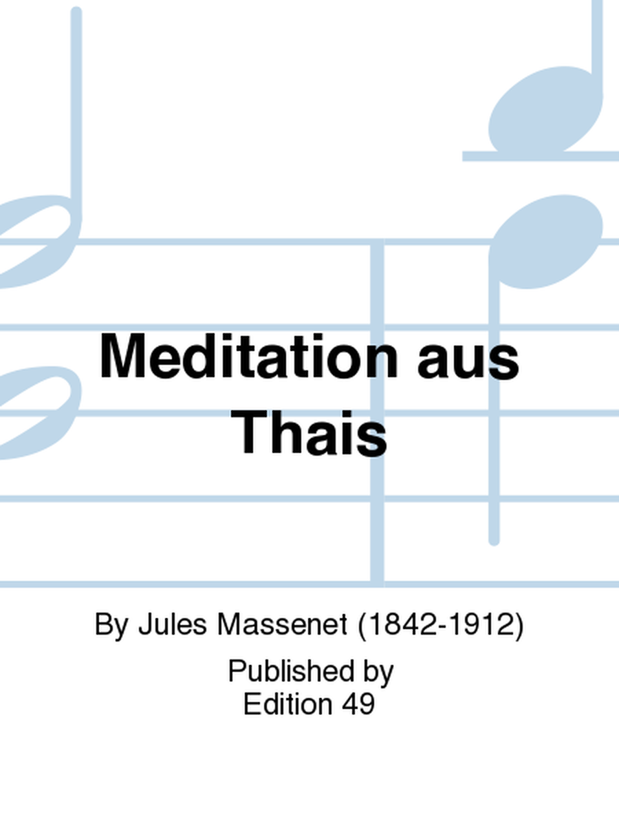 Meditation aus Thais