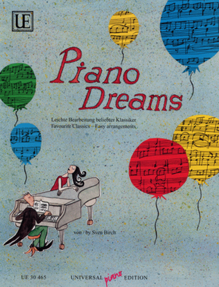Book cover for Piano Dreams, Easy Piano Solo
