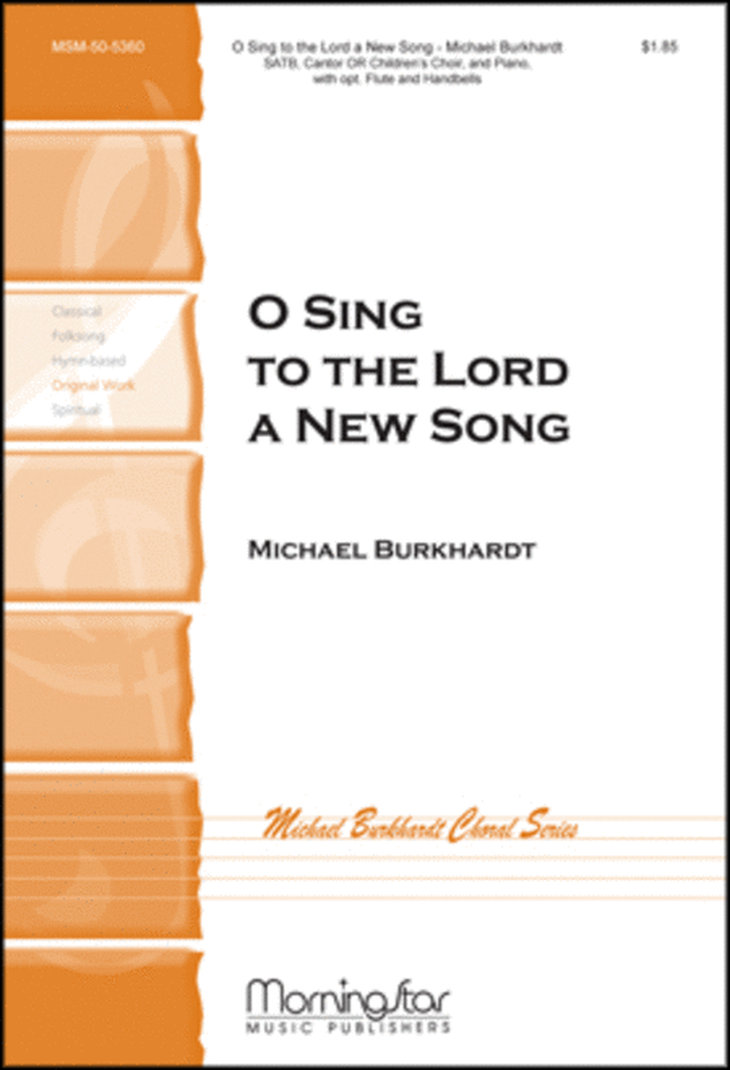 O Sing to the Lord a New Song (Choral Score) image number null