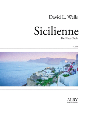 Book cover for Sicilienne for Flute Choir