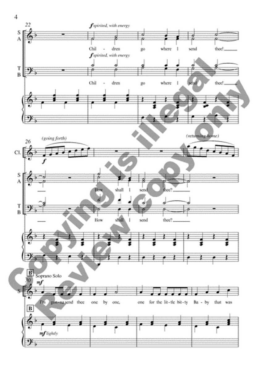 Born in Bethlehem (Choral Score) image number null