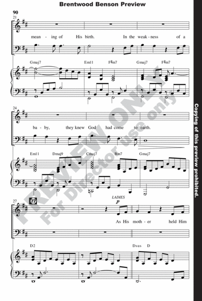 The Night Before Christmas (Choral Book) image number null