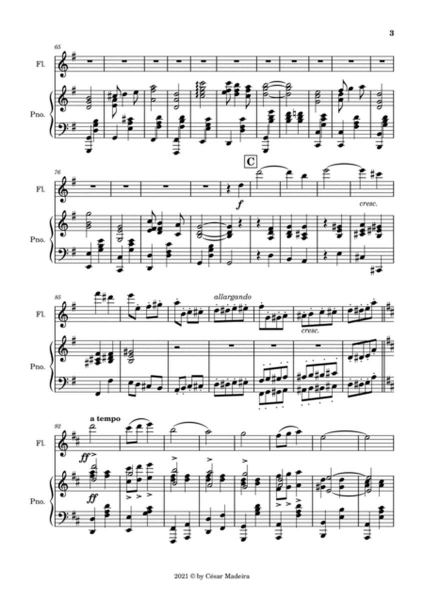Pomp and Circumstance No.1 - Flute and Piano (Full Score and Parts) image number null