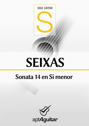 Book cover for Sonata 14 en Si menor