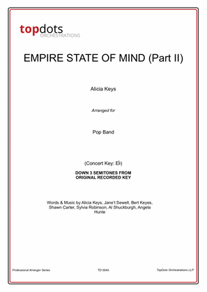 Empire State Of Mind (Part II) Broken Down