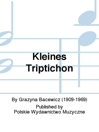 Book cover for Kleines Triptichon