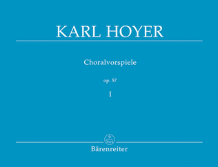 Book cover for Choralvorspiele, op. 57