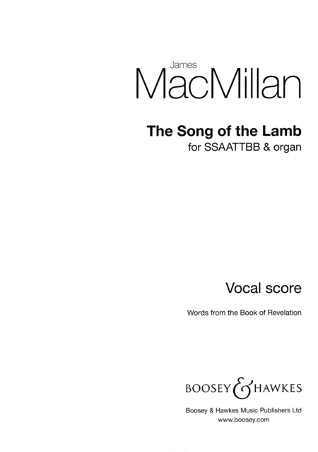 The Song of the Lamb