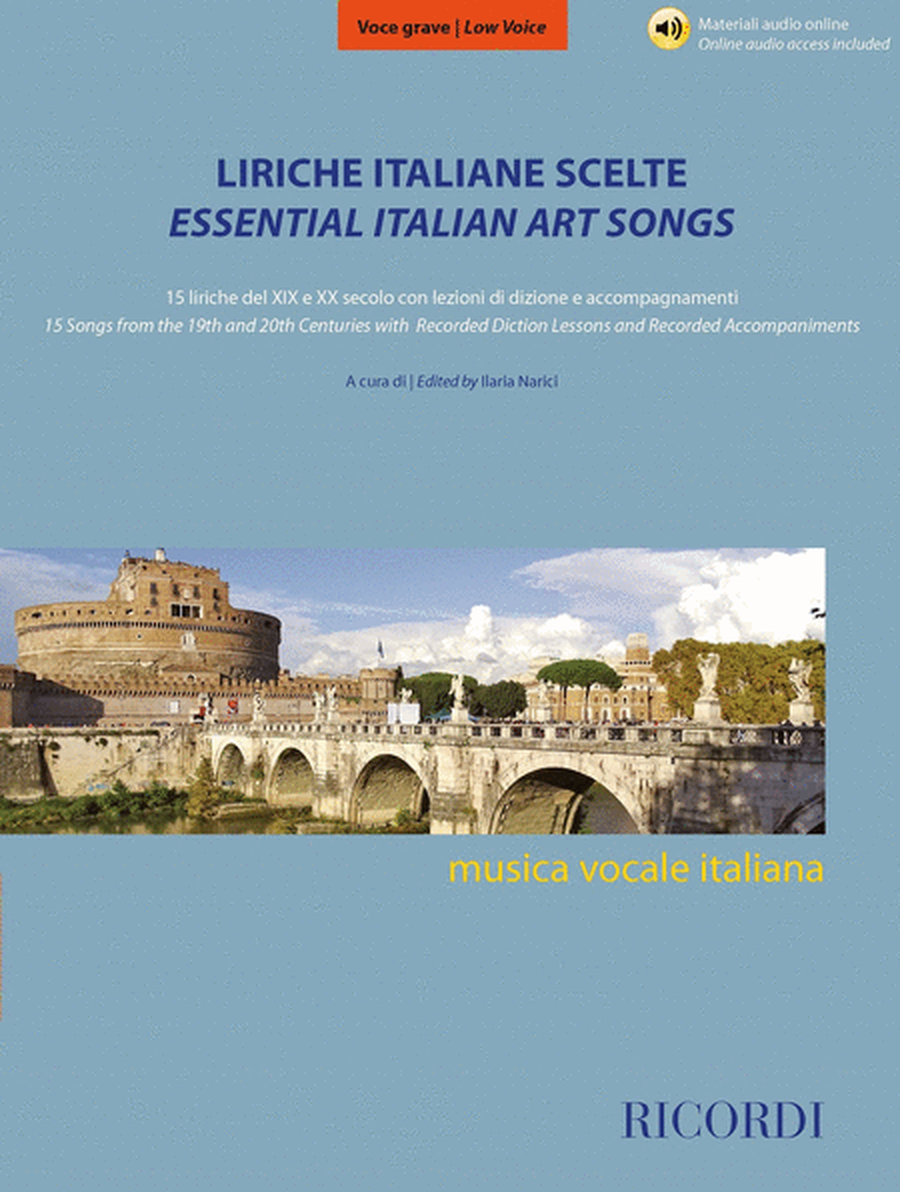 Liriche italiane scelte - Voce grave