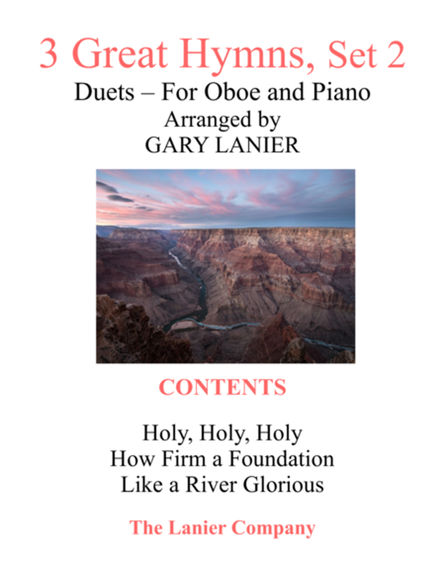 Gary Lanier: 3 GREAT HYMNS, Set 2 (Duets for Oboe & Piano) image number null