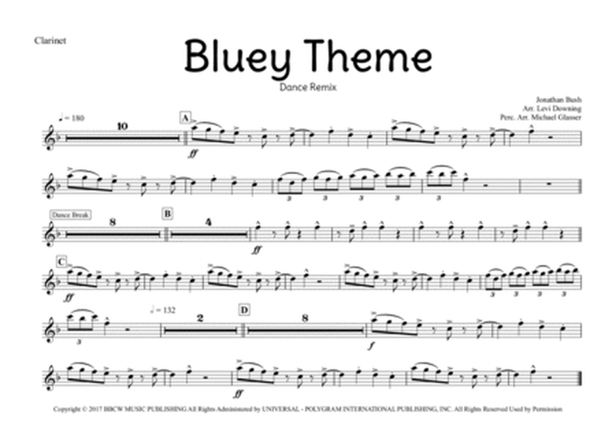 Bluey Theme Song Marching Band - Digital Sheet Music