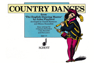 Book cover for Country Dances from "The English Dancing Masters"
