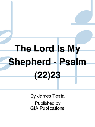 Book cover for The Lord Is My Shepherd