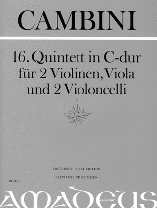 Book cover for 16. Quintet