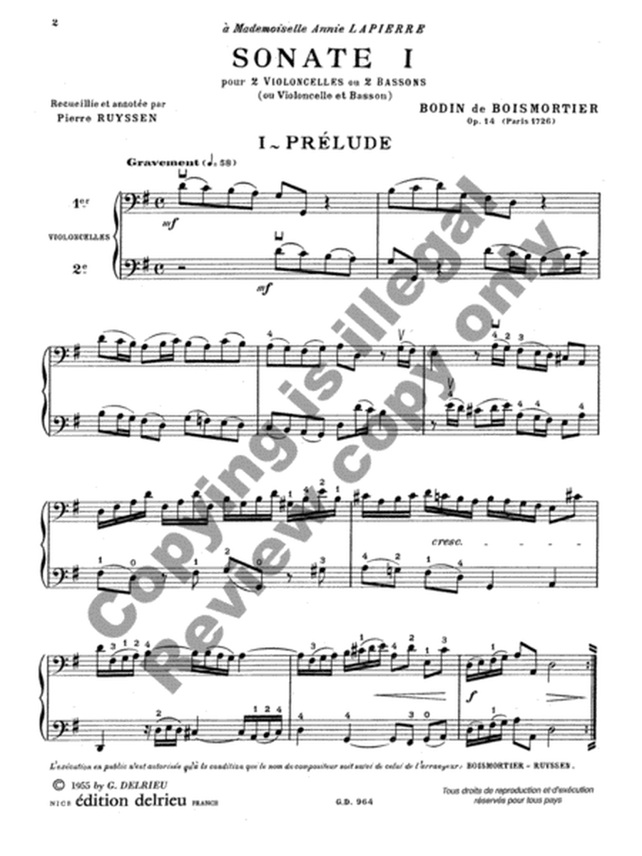 Sonata No. 1 in G