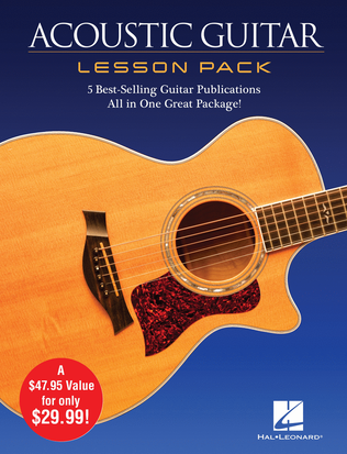 Book cover for Acoustic Guitar Lesson Pack