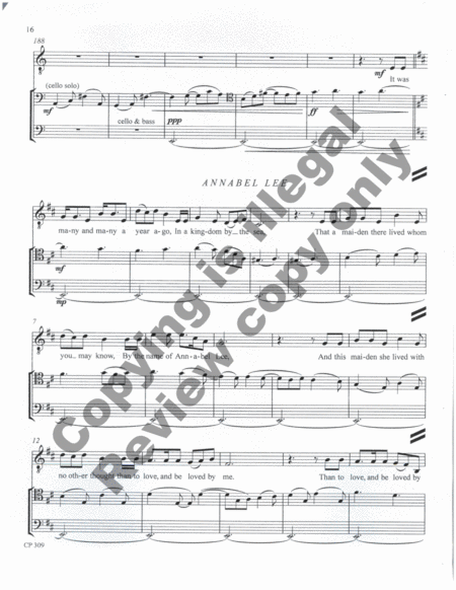 Songs of Laughter, Love, & Tears (Full Score & Parts) image number null