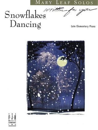 Book cover for Snowflakes Dancing