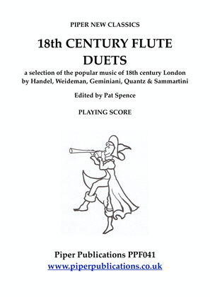 18th CENTURY FLUTE DUETS