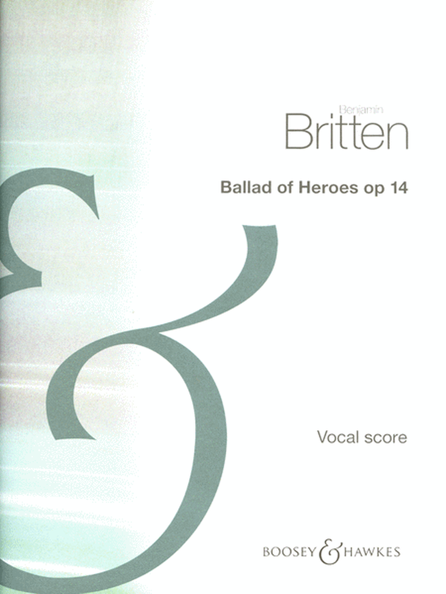 Ballad of Heroes, Op. 14 image number null