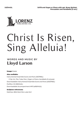 Christ Is Risen, Sing Alleluia!