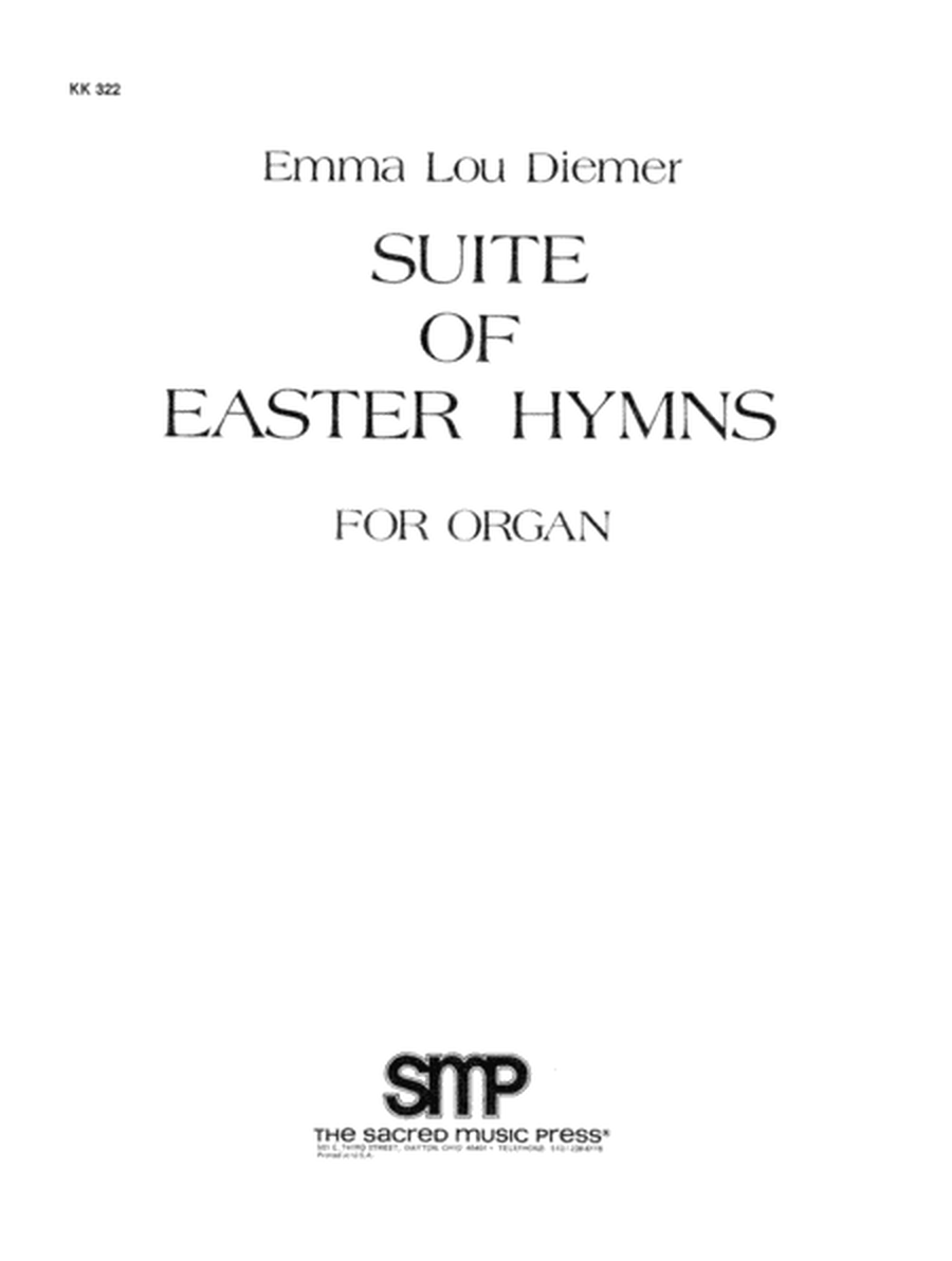 Suite Of Easter Hymns For Organ