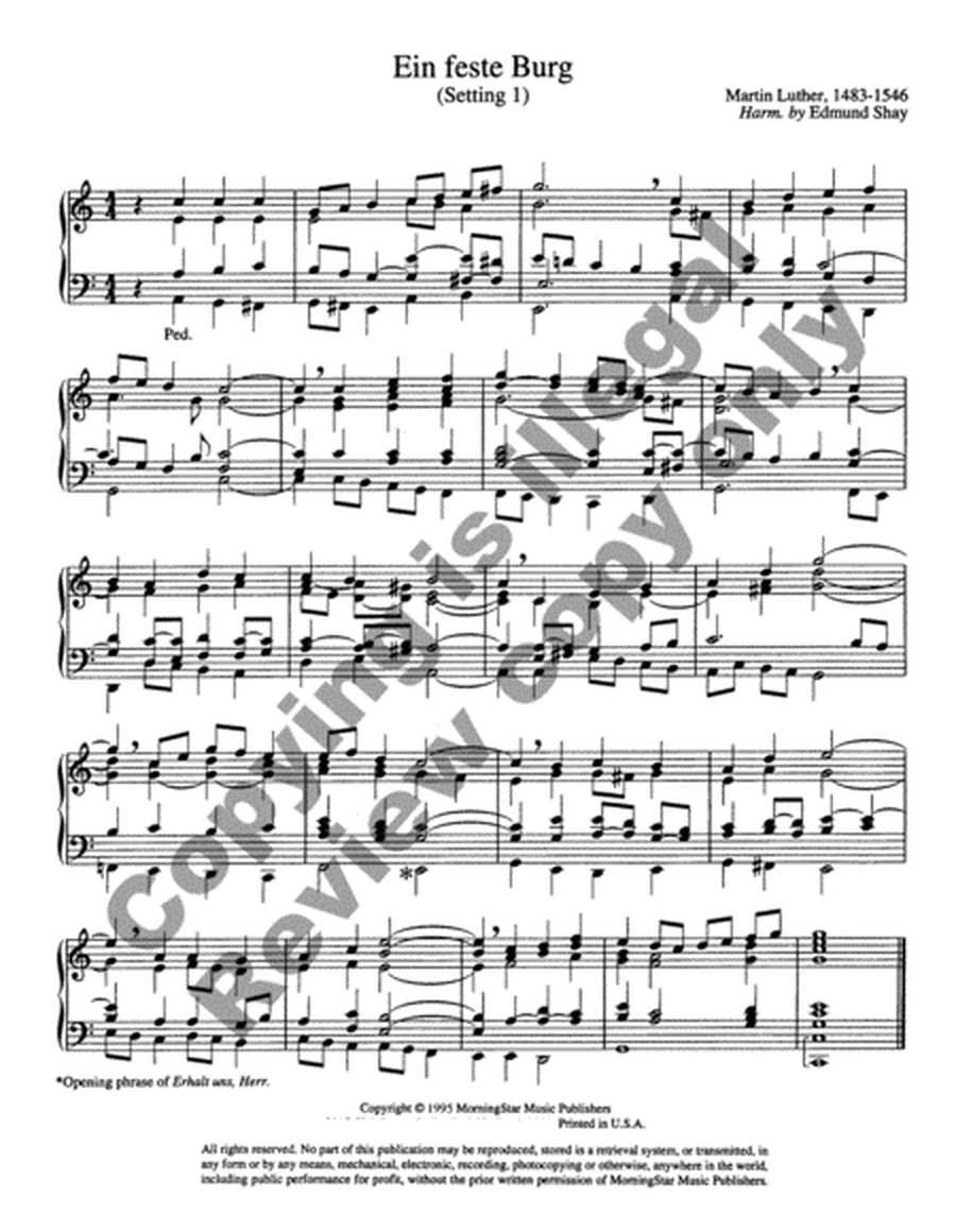 Hymn Harmonizations, Set 4