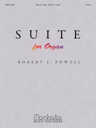 Book cover for Suite for Organ