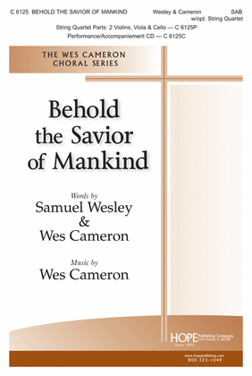 Book cover for Behold the Savior of Mankind