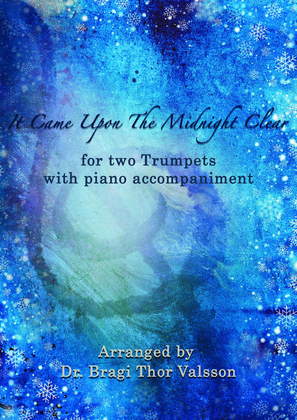 It Came Upon The Midnight Clear - two Trumpets with Piano accompaniment