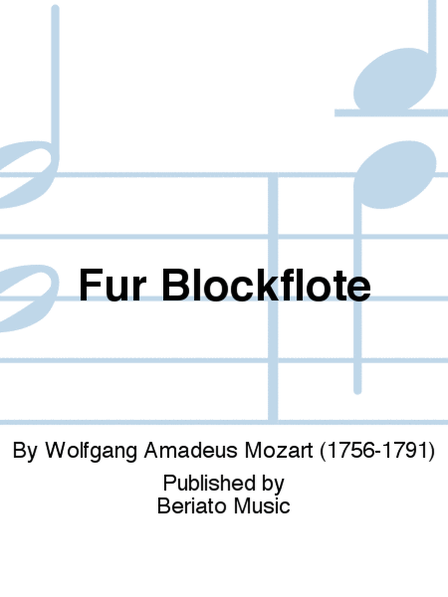 Fur Blockflote