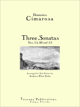 Book cover for 3 Sonatas