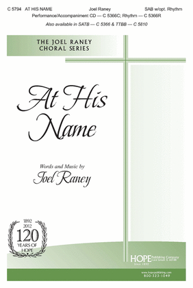 Book cover for At His Name